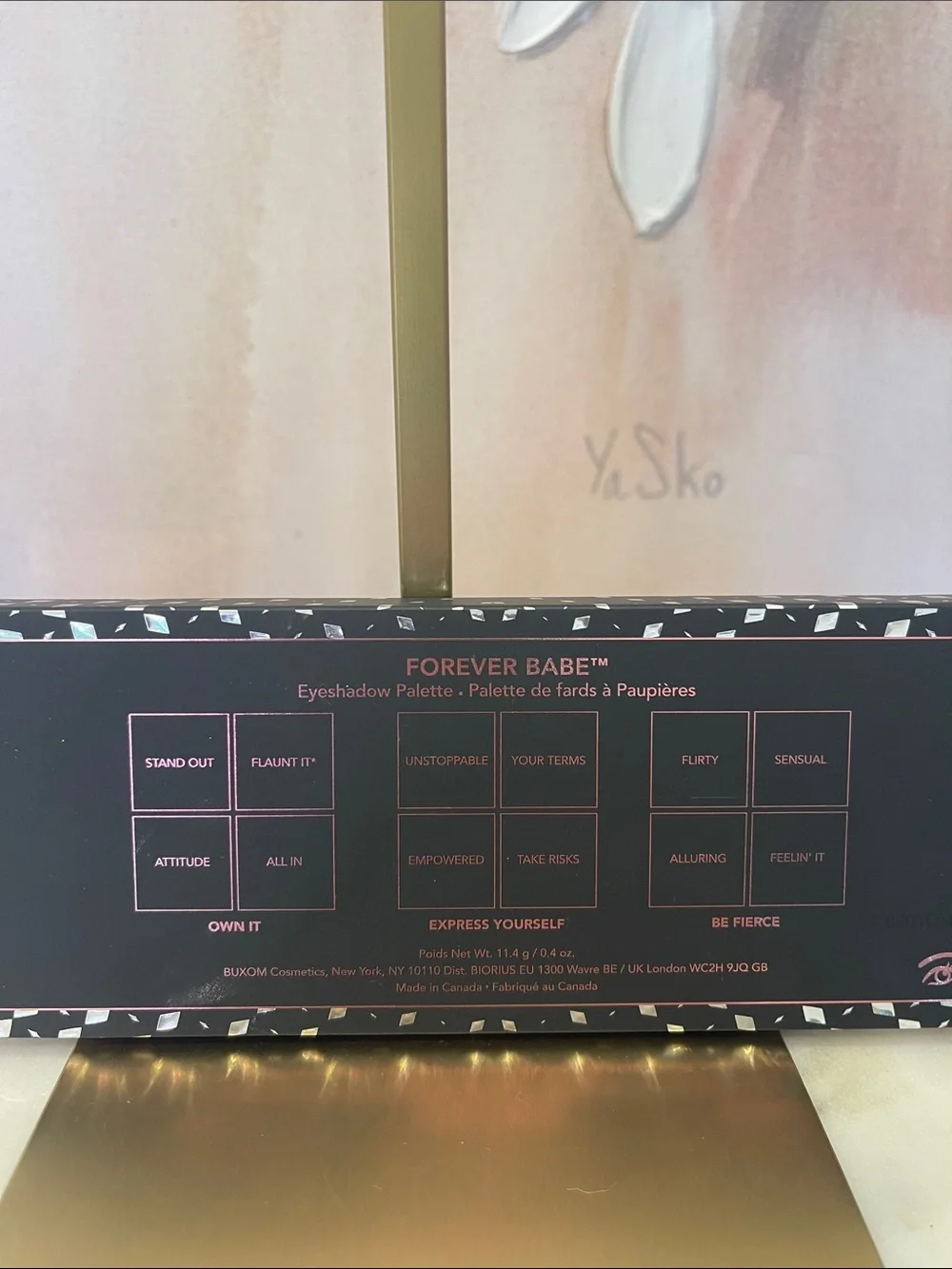 NIB Buxom Forever Babe Eyeshadow Palette - 12 Eyeshadow Colors